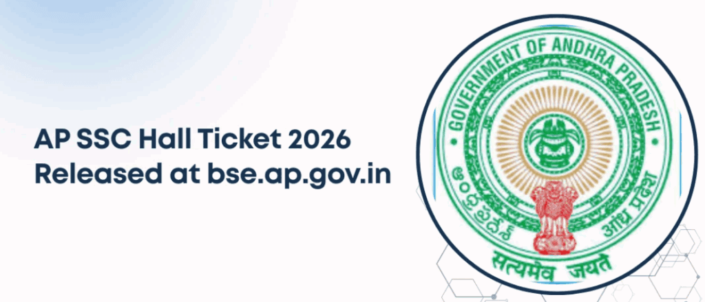 bse.ap.gov.in - AP SSC Hall Ticket 2026 Download now in pdf